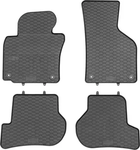 GEYER-HOSAJA Dywaniki gumowe czarne GEYER-HOSAJA 805/4C, 4 szt, VOLKSWAGEN GOLF V, VI, JETTA V, SCIROCCO III GEYER-HOSAJA 01 1 99 067 21 00 1 1 - Dywaniki samochodowe - miniaturka - grafika 1