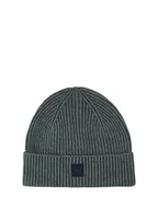 Czapki damskie - TOM TAILOR Męska czapka beanie, 32619-Green Dust Melange, jeden rozmiar - miniaturka - grafika 1