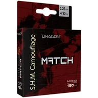 Żyłki wędkarskie - Żyłka DRAGON S.H.M. Camouflage Match 0.16 mm / 150 m Brązowo-czarny - miniaturka - grafika 1