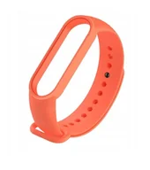 Akcesoria do smartwatchy - Opaska zamienna do Xiaomi Mi Band 5 / 6 Pomarańczowa - miniaturka - grafika 1