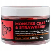 Zanęty - KULKI POP UP ULTIMATE PRODUCTS CRAB STRAWBERRY - miniaturka - grafika 1