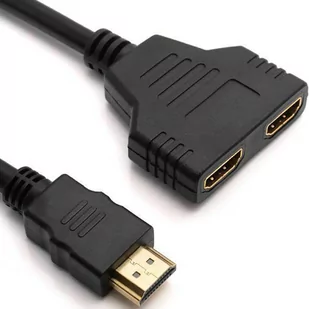 Rozdzielacz Hdmi Splitter Rozgałęźnik 2 Porty - Kable - miniaturka - grafika 1