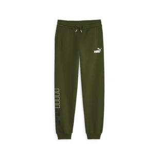 Spodnie Puma Power Colorblock - Odzież sportowa dziecięca - miniaturka - grafika 1