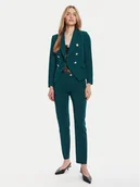 Spodnie damskie - Rinascimento Chinosy CFC0126225003 Zielony Slim Fit - miniaturka - grafika 1