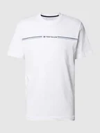 Koszulki męskie - T-shirt z nadrukiem z logo - miniaturka - grafika 1