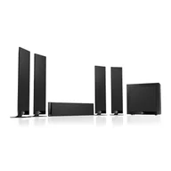 Głośniki i kolumny - KEF T305 5.1 System zestaw kina domowego (czarny) - miniaturka - grafika 1