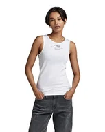 Koszulki i topy damskie - G-STAR RAW Women's Mariner Tank top, biały (White D269-110), XS, biały (White D269-110), XS - miniaturka - grafika 1