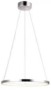 Candellux Lighting lampa wisząca LUNE LED 31-64646 chrom srebrna nad stół minimalistyczna do biura 31-64646 - Lampy sufitowe - miniaturka - grafika 1