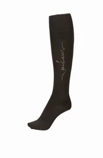 Pikeur Podkolanówki jeździeckie TUBE Selection SS22 - dark coffe - Skarpetki jeździeckie - miniaturka - grafika 1