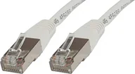 Patchcordy - MicroConnect RJ-45/RJ-45 kat.6 F/UTP Biały 15m STP615W - miniaturka - grafika 1