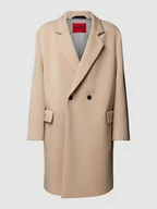 Płaszcze męskie - Płaszcz w jednolitym kolorze model ‘Malio’ - miniaturka - grafika 1