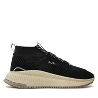 Sneakersy damskie - Sneakersy Boss Ttnm Evo 50523933 Czarny - miniaturka - grafika 1