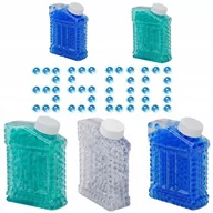 Zabawki militarne - KULKI ŻELOWE WODNE PISTOLET KARABIN 7-8mm 700 5x - miniaturka - grafika 1