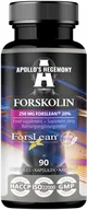 Suplementy naturalne - APOLLO'S HEGEMONY FORSKOLINA POKRZYWA INDYJSKA 90 KAPSUŁEK - miniaturka - grafika 1