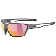 Okulary przeciwsłoneczne - Okulary przeciwsłoneczne Uvex Sportstyle 806 Kolor: szary/czerwony - miniaturka - grafika 1