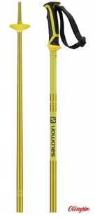 Salomon Arctic Alpine Poles, żółty, 120 L40559200 - Kijki narciarskie - miniaturka - grafika 1
