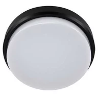Lampy ogrodowe - Ideus plafon zewnętrzny LED Aron C 12W 1200lm 4000K czarny 17,5cm IP65 03800 03800 - miniaturka - grafika 1