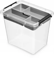 Pudła i pojemniki do przechowywania - Pojemnik plastikowy box organizer pokrywa 3l - miniaturka - grafika 1