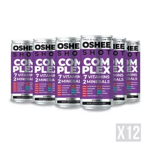 12X Oshee Pro Shot  Complex Liczi 200ml - Soki i napoje niegazowane - miniaturka - grafika 1