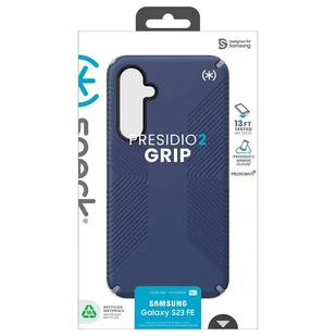 Speck Presidio2 Grip - Etui Samsung Galaxy S23 FE (Coastal Blue/Black/White) - Etui i futerały do telefonów - miniaturka - grafika 13