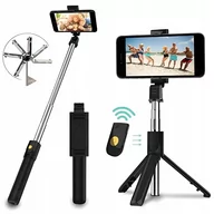 Pozostałe akcesoria do telefonów - KIJEK DO SELFIE TRIPOD STATYW SELFIE STICK PILOT BLUETOOTH DO iOS ANDROID - miniaturka - grafika 1