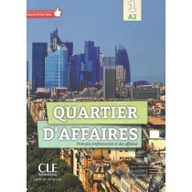 Książki do nauki języka francuskiego - Quartier d'affaires 1 Podręcznik poziom A2 + DVD - Rosillo M.P., Maccotta P., Demaret M. - miniaturka - grafika 1