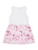 Sukienki i spódniczki dla dziewczynek - Guess Sukienka codzienna K5GK26 WH710 Biały Regular Fit - miniaturka - grafika 1