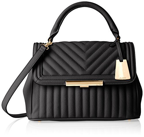 ALDO GOODE damska torba z uszami 31 x 33 x 14 cm (szer. x wys. x gł.), czarny - Black 98-31x33x14 cm (B x H x T)