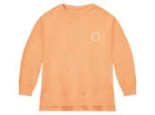 Swetry dla dziewczynek - pepperts!® Bluza dresowe dziewczęca z nadrukiem (146/152, Pomarańczowy) - miniaturka - grafika 1