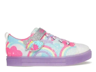 Buty dziecięce Skechers 314749LMLT TWINKLE SPARKS ICE 2.0 SHIMMERING SKY Fioletowe - Buty dla dziewczynek - miniaturka - grafika 1