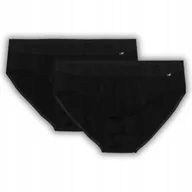 Majtki męskie - SLIPY MĘSKIE 4F BAWEŁNA KOMFORT ELASTYCZNE CZARNE 2-PAK ROZMIAR M - miniaturka - grafika 1