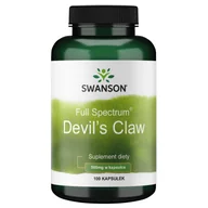 Leki przeciwbólowe - 1 A PHARMA SP. Z O.O. Swanson Devil's Claw (Diabelski Pazur) 500mg 100 kapsułek 1121480 - miniaturka - grafika 1