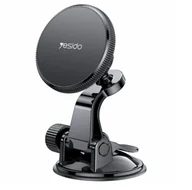 Pozostałe akcesoria do telefonów - Yesido magnetyczny Uchwyt Samochodowy C177 MagSafe, BLACK / CZARNY - miniaturka - grafika 1
