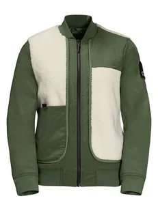 Jack Wolfskin Kurtka funkcyjna "365 Fearless" w kolorze zielono-beżowym - Kurtki i kamizelki sportowe damskie - miniaturka - grafika 1