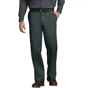 Dickies Spodnie męskie, Zielony myśliwy, 30W x 30L - Spodnie męskie - miniaturka - grafika 1