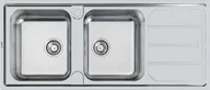 Zlewozmywaki - Foster Zlewozmywak 5812062 ELETTRA SINK 1160x500 2 LH/B+DR - miniaturka - grafika 1