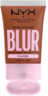 NYX PROFESSIONAL MAKEUP Bare With Me Blur Tint Foundation 18 Nutmeg - Podkład  18 Nutmeg - Podkłady do twarzy - miniaturka - grafika 4