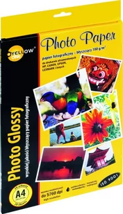 Yellow One Papier foto YELLOW ONE A4 170g. Błysk op.20 - Papier do drukarek - miniaturka - grafika 1