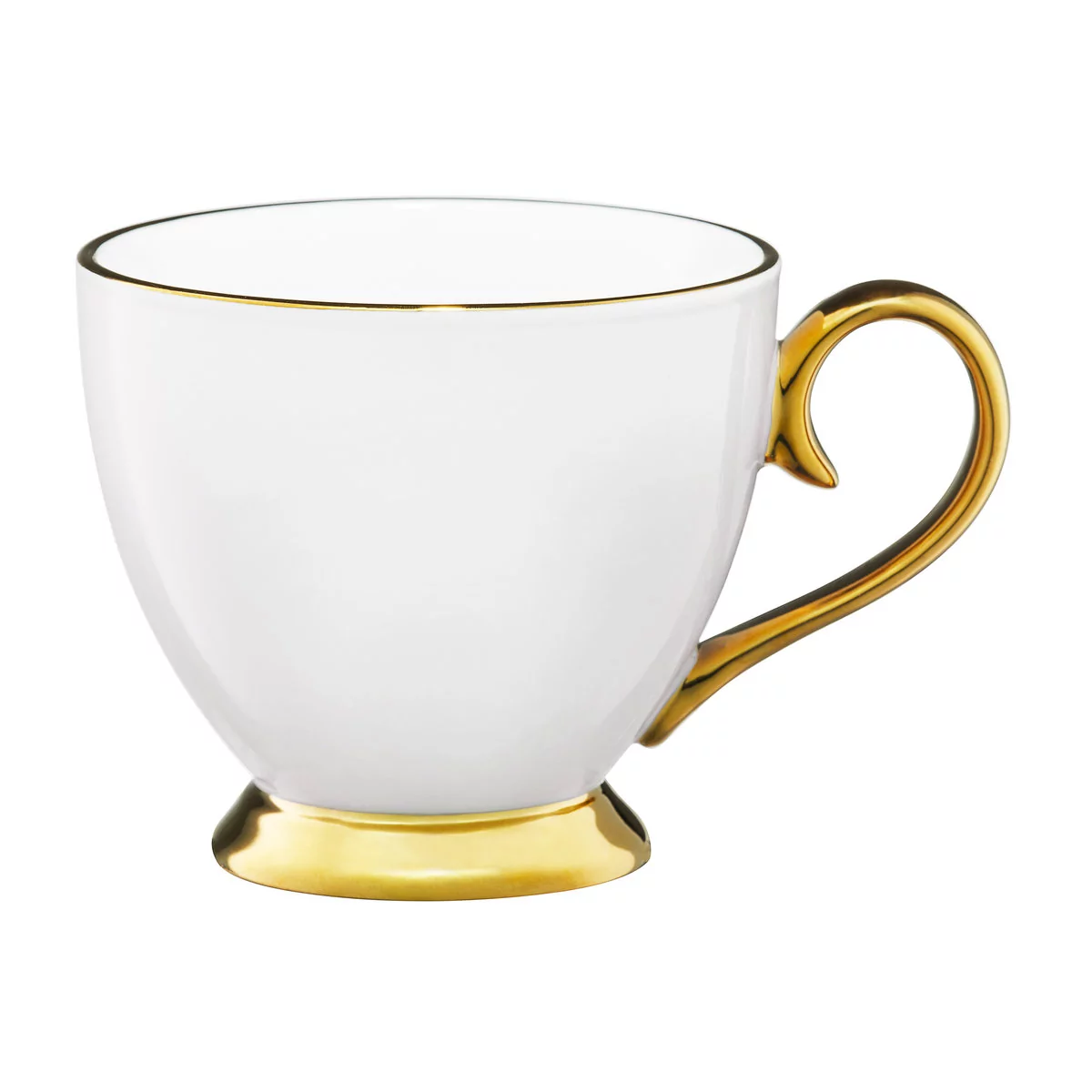 Royal Kubek Porcelanowy złoty Kawy herbaty 400ml
