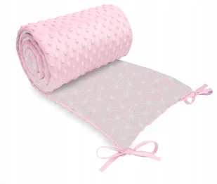 OCHRANIACZ MINKY 180x30 DO ŁÓŻECZKA 120x60 HIT! - Ochraniacze do łóżeczka - miniaturka - grafika 1