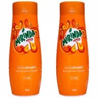 Syropy i koncentraty owocowe - 2X Sodastream Koncentrat Syrop Saturator Mirinda - miniaturka - grafika 1