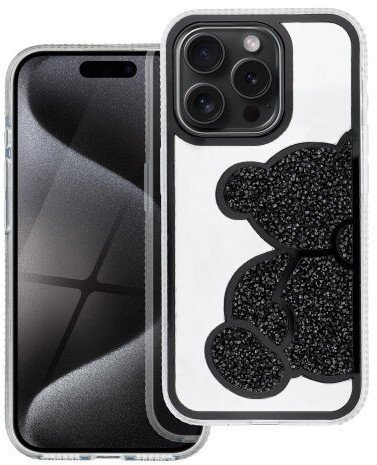 Futerał TEDDY BEAR do IPHONE 17 Pro Max czarny