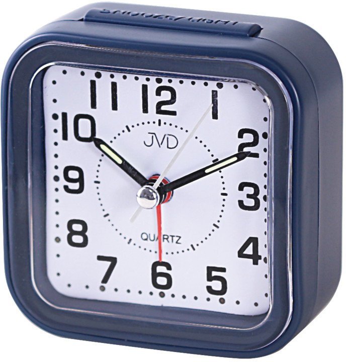 Budzik JVD SRP6808.1 7 cm drzemka podświetlenie cichy chód .