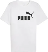 Koszulki męskie - Koszulka męska Puma Ess No.1 Logo Tee biała 682532 02 S - miniaturka - grafika 1
