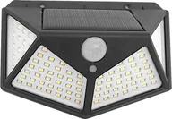 Lampy ogrodowe - Dajar Kinkiet LED Kinkiet solarny 100 LED z czujnikiem ruchu i zmierzchu - miniaturka - grafika 1