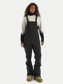 Spodnie narciarskie - Roxy Spodnie narciarskie Rideout BIB PT ERJTP03290 Czarny Regular Fit - miniaturka - grafika 1