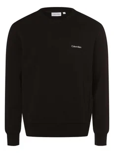 Calvin Klein - Męska bluza nierozpinana, czarny - Bluzy męskie - miniaturka - grafika 1