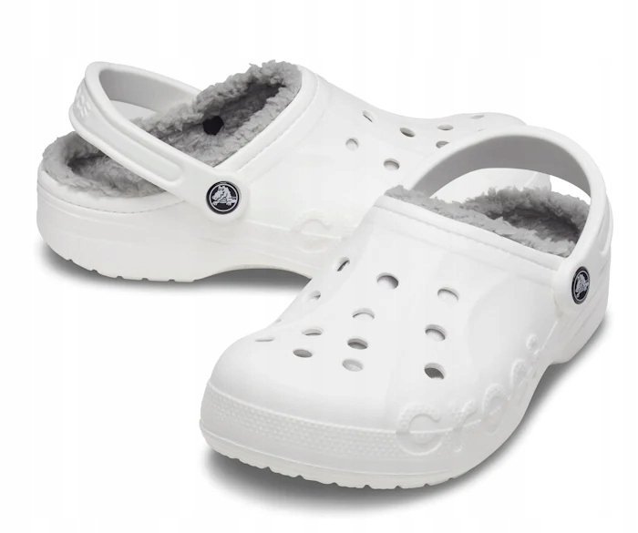 Crocs Męskie Buty Ocieplane Chodaki Klapki Baya Lined 205969 Clog 46-47