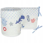 Ochraniacze do łóżeczka - OCHRANIACZ 420x30 DO ŁÓŻECZKA 140x70 SUPER JAKOŚĆ! - miniaturka - grafika 1