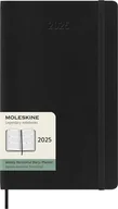 Kalendarze - MOLESKINE kalendarz 2025 CZARNY LARGE HORIZONTAL TYGODNIOWY SOFT (13x21) - miniaturka - grafika 1